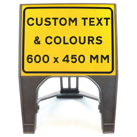 Custom 600 x 450mm Q-Sign
