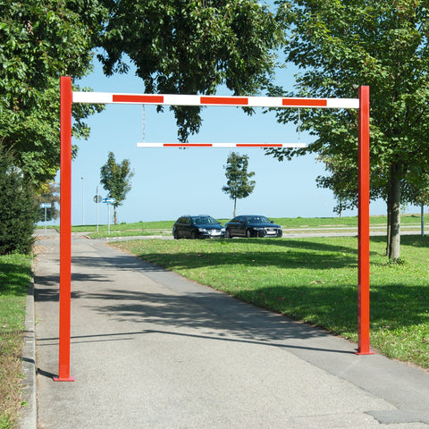 Height Rope Bar Height Restriction Nudge Bar | Multiple Sizes