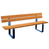 Riga Seat Bench Indoor Outdoor Garden Patio Deck Park Seating Wooden Solid Wood Comfortable Sturdy Durable Rustic Modern Contemporary Minimalist Stylish