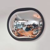 Security, convex, safety, traffic, surveillance, 360-degree view, anti-theft, retail, compact indoor/outdoor mirrors. compact-safety-security-mirror-for-retail-shop-office-warehouse-convex-corner-small-365mm wall mounted 525mm Security, convex, safety, traffic, surveillance, 360-degree view, anti-theft, retail, compact indoor/outdoor mirrors.