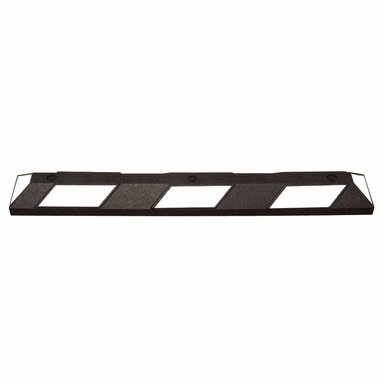 heavy duty rubber parking stops durable rubber parking blocks car vehicle concrete driveway curb asphalt garage black white