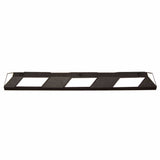 heavy duty rubber parking stops durable rubber parking blocks car vehicle concrete driveway curb asphalt garage black white
