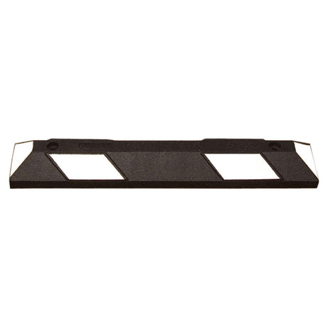 heavy duty rubber parking stops durable rubber parking blocks car vehicle concrete driveway curb asphalt garage black white