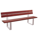 Riga Seat Bench Indoor Outdoor Garden Patio Deck Park Seating Wooden Solid Wood Comfortable Sturdy Durable Rustic Modern Contemporary Minimalist Stylish