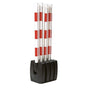 plastic-post-and-chain-kit-red-&-white-self-standing-barrier-system- 5