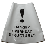 Replacement Danger Overhead Structure Cone Sleeve - 750mm & 1000mm