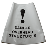 Replacement Danger Overhead Structure Cone Sleeve - 750mm & 1000mm