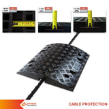 Black speed bumps for sale speed ramp 50mm 10mph 75mm 5mph